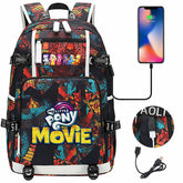My Little Pony SchoolBag Backpack with USB Charging Port